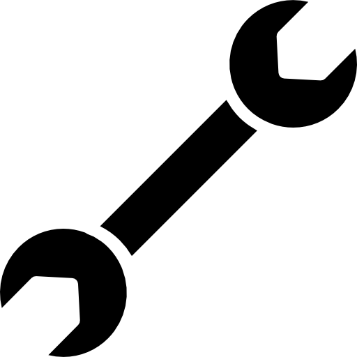 Double sided wrench tool  icon