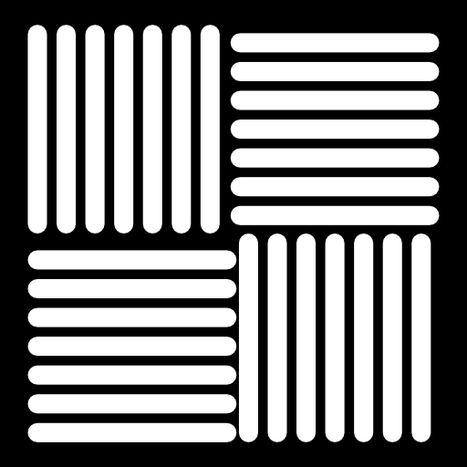 líneas que forman una caja  icono