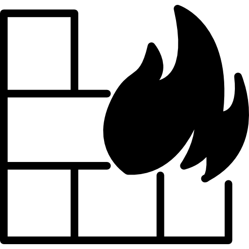 벽돌에 불꽃  icon