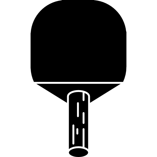 raqueta de tenis de mesa  icono