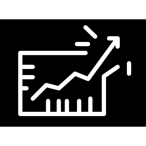 tabla de crecimiento empresarial  icono