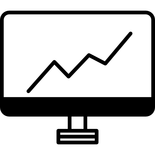 Бизнес-отчет с ростом  иконка