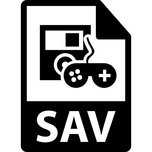 SAV file format  icon