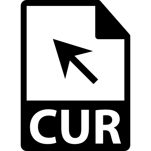 CUR file format  icon