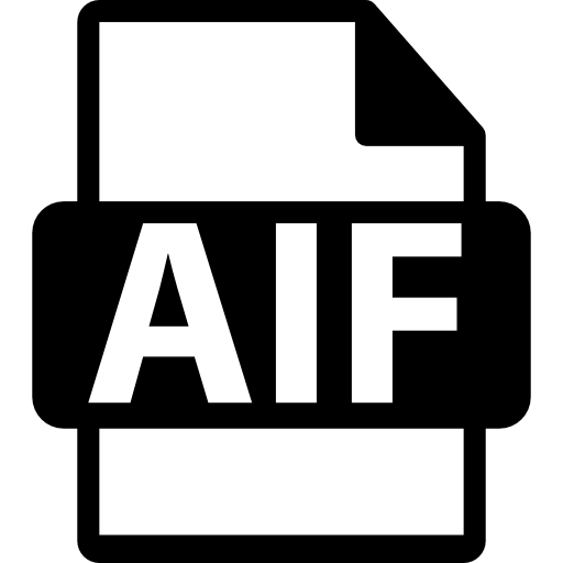 Символ файла aif  иконка