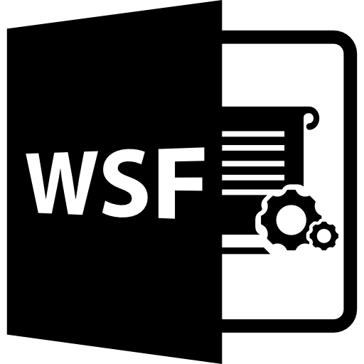 wsf 오픈 파일 형식  icon