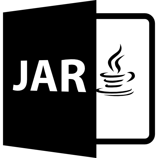 formato de archivo abierto jar  icono