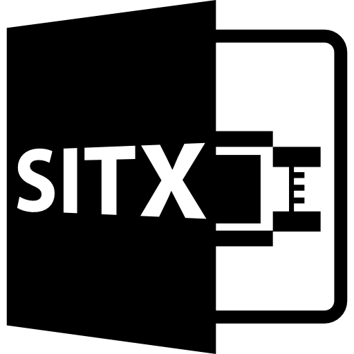 formato de archivo abierto sitx  icono