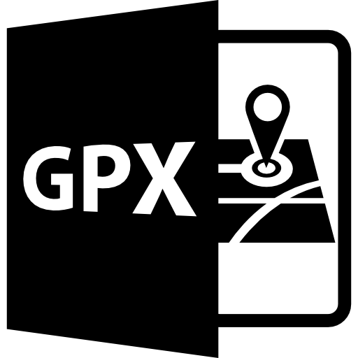 format de fichier ouvert gpx  Icône