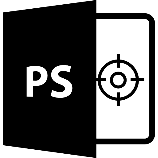 variante de formato de archivo ps  icono