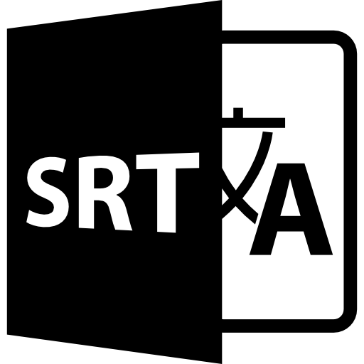 Вариант формата файла srt  иконка