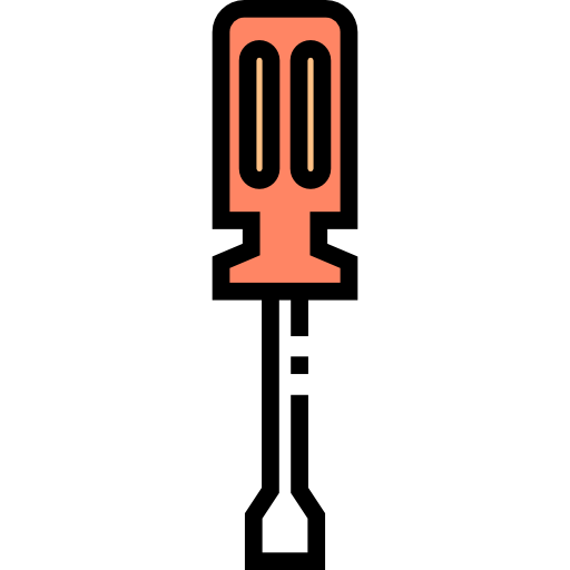 destornillador Detailed Straight Lineal color icono