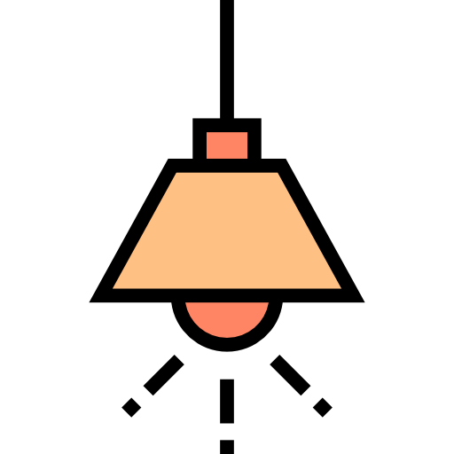 lampe Detailed Straight Lineal color icon