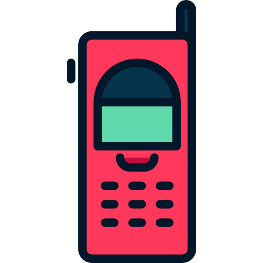 receptor de teléfono Special Lineal color icono