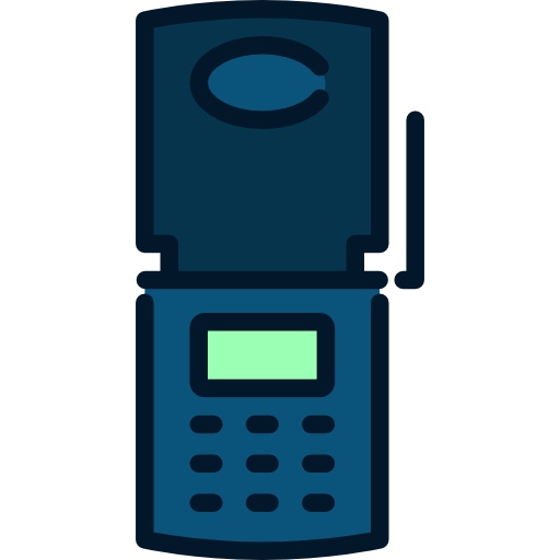 Phone receiver Special Lineal color icon
