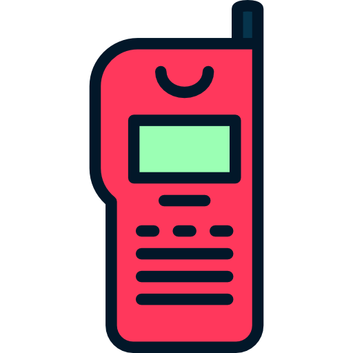 Phone receiver Special Lineal color icon