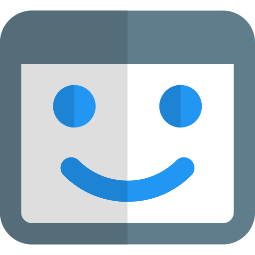 Face Pixel Perfect Flat icon