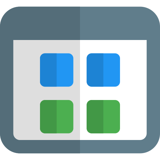 Apps Pixel Perfect Flat icon