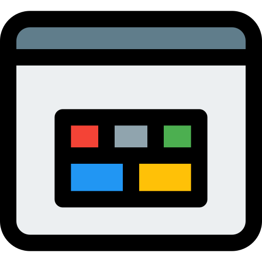 cortafuegos Pixel Perfect Lineal Color icono