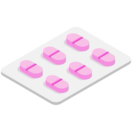 Pills Generic Isometric icon