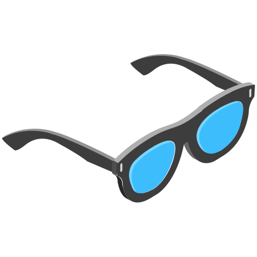 occhiali Generic Isometric icona