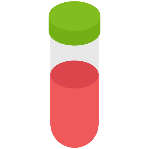 Test tube Generic Isometric icon