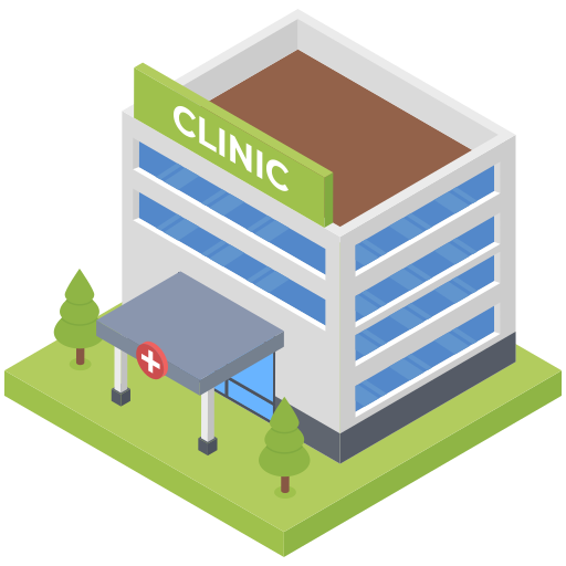Clinic Generic Isometric icon