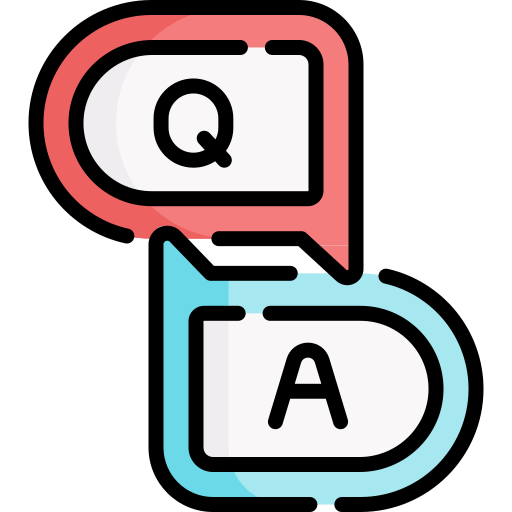 Question Special Lineal color icon