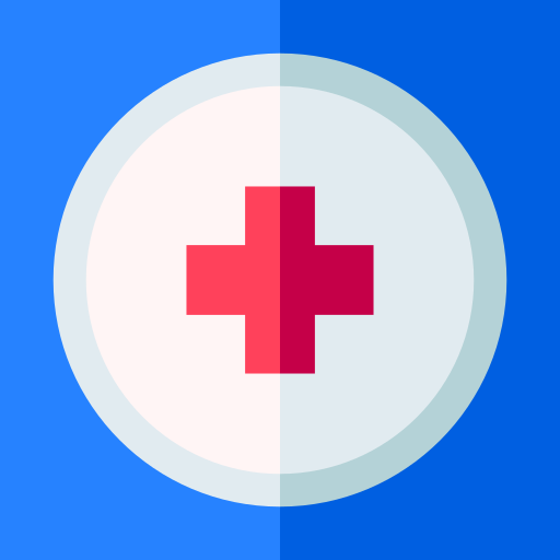 Hospital Basic Straight Flat icon