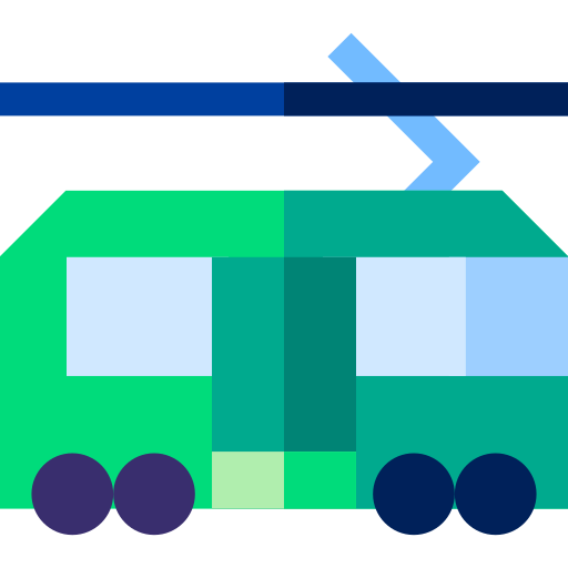 tramwajowy Basic Straight Flat ikona