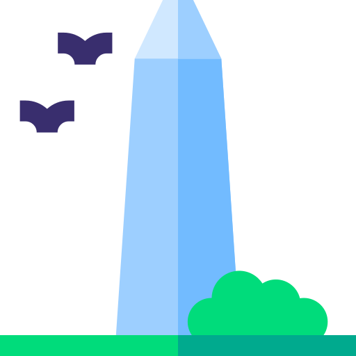 Monument Basic Straight Flat icon