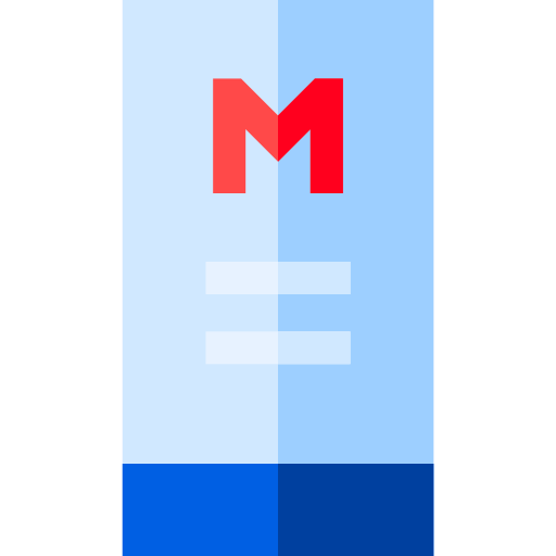 Metro Basic Straight Flat icon