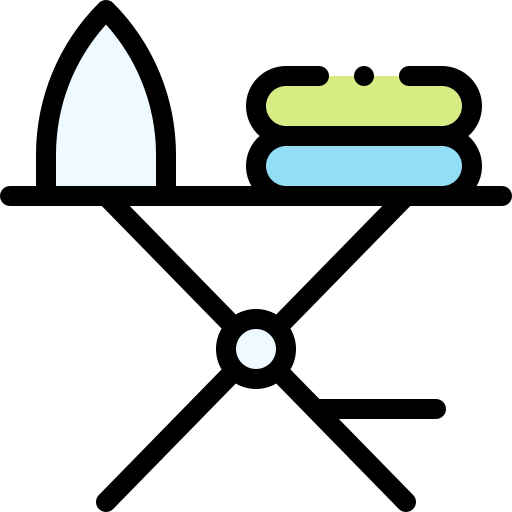 tavolo da stiro Detailed Rounded Lineal color icona