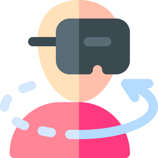 realidad virtual Basic Rounded Flat icono
