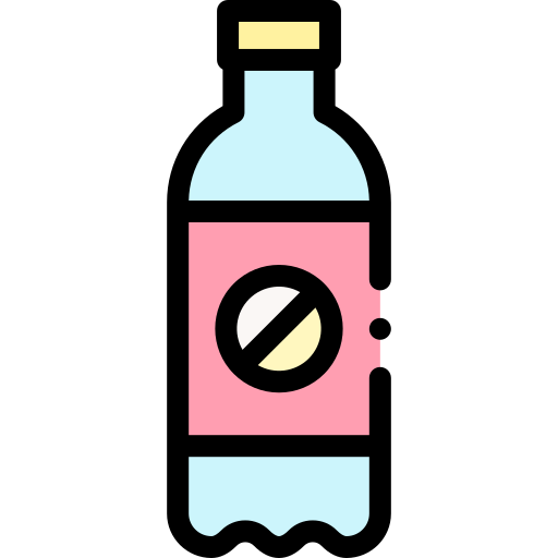 garrafa de refrigerante Detailed Rounded Lineal color Ícone