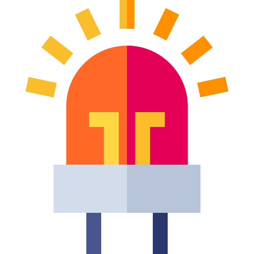 diode Basic Straight Flat icon