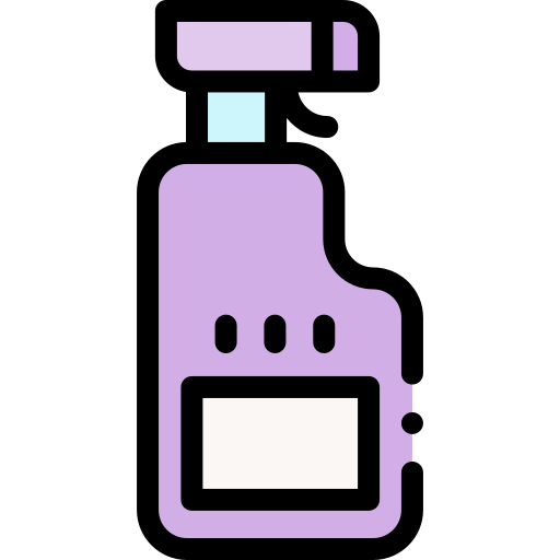 reinigungsspray Detailed Rounded Lineal color icon