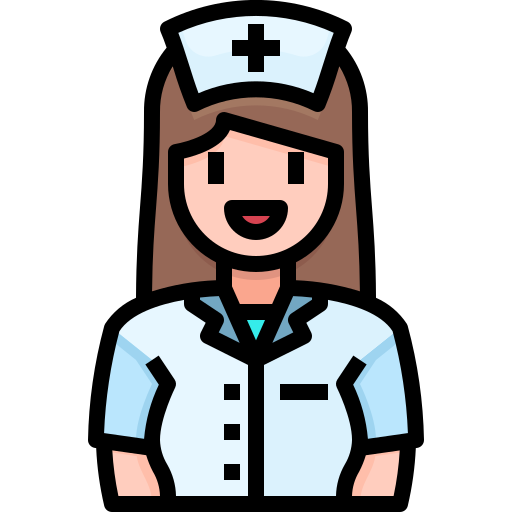 Nurse Justicon Lineal Color icon