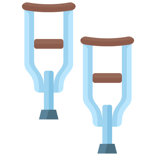 Crutch Justicon Flat icon