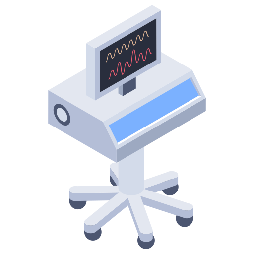 ECG monitor Generic Isometric icon