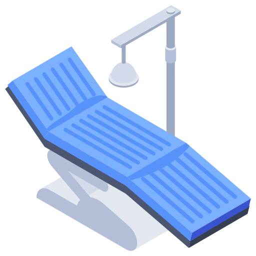 歯医者の椅子 Generic Isometric icon