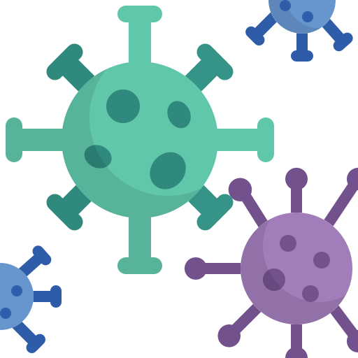 coronavirus Winnievizence Flat icoon