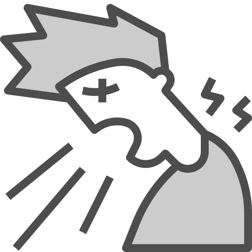 기침 Winnievizence Grey icon