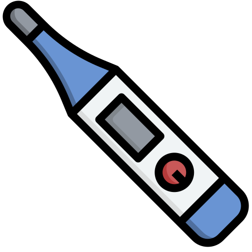 termómetro Winnievizence Lineal color icono