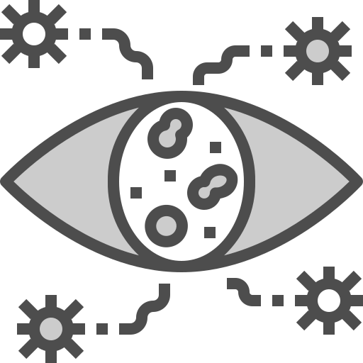 Eye Winnievizence Grey icon
