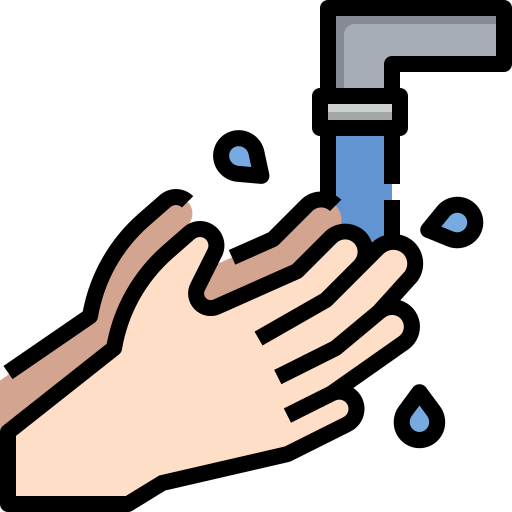 Мытье рук Winnievizence Lineal color иконка
