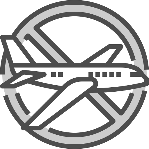 Airplane Winnievizence Grey icon