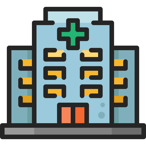 ospedale Generic Outline Color icona