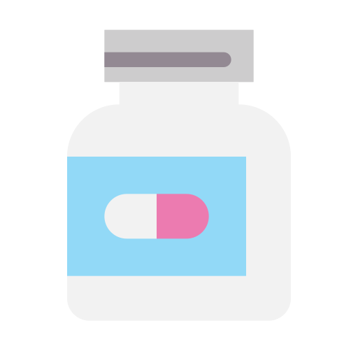 botella de pastillas Generic Flat icono