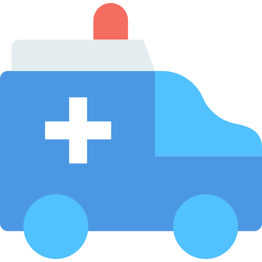 Ambulance SBTS2018 Flat icon